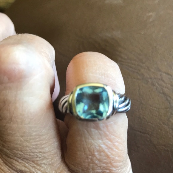 Jewelry - Cubic Zirconia, rhodium plated ring.